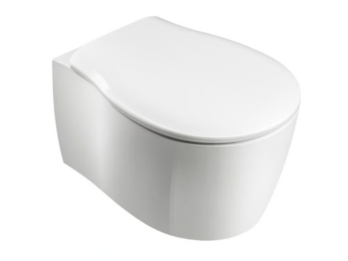 FORMOSA 2.0 - Wall-hung rimless Vitreous China toilet _ Olympia Ceramica